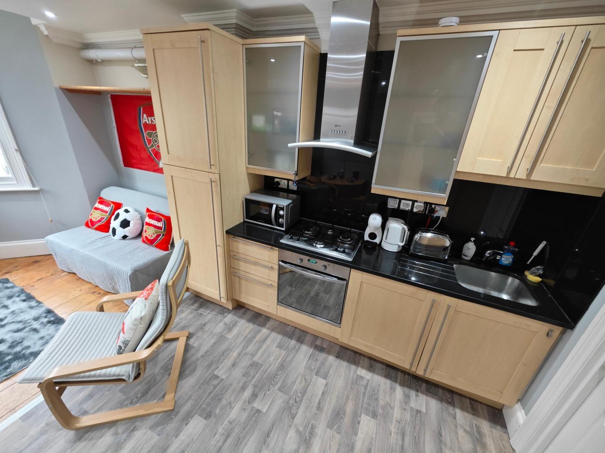 Lovely 1 Bedroom Flat In Finsbury Park/Emirates Stadium ลอนดอน ภายนอก รูปภาพ